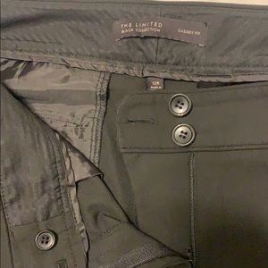 Black trousers from The Limited